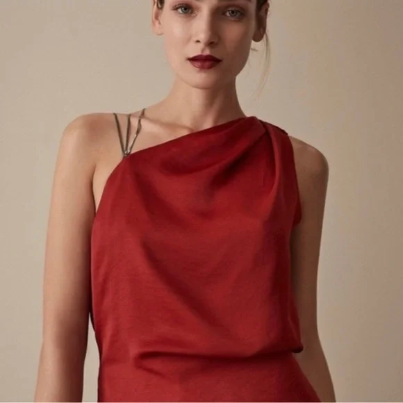 Reiss Open Back Top - Picture 1 of 6